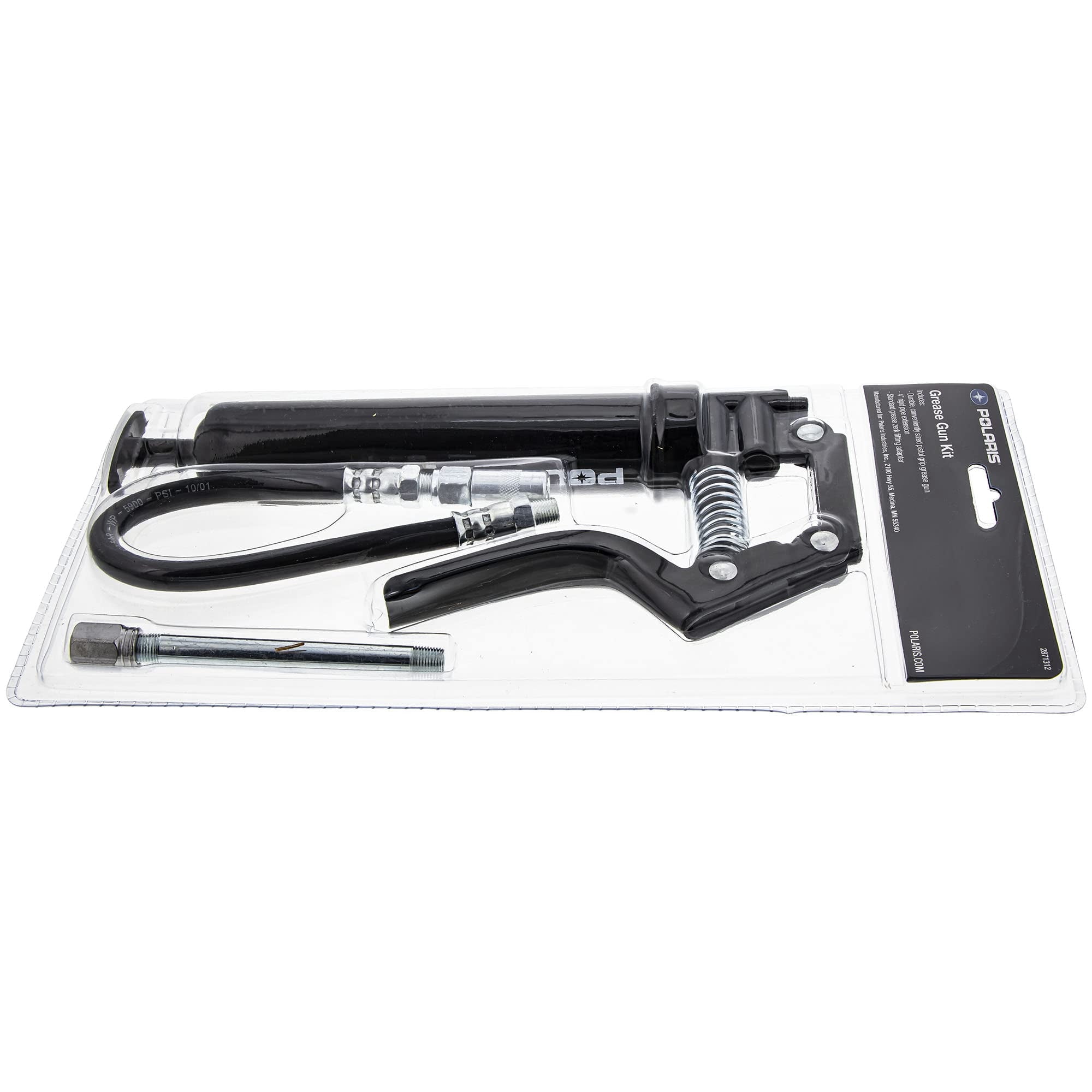 Polaris OEM Tough Steel Mini Grease Gun Kit, 2871312