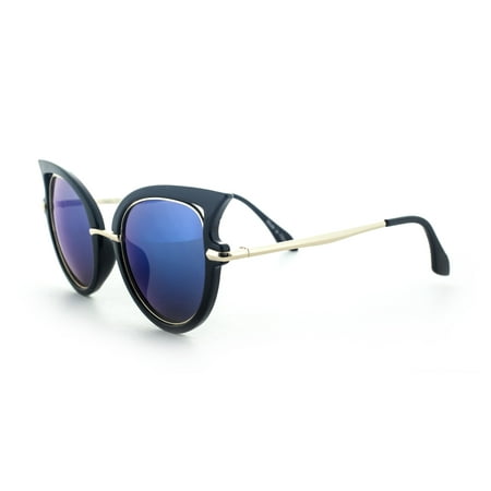 MLC EYEWEAR Designer High Fashion Winged Tip Sunglasses UV400