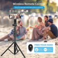 thumbnail image 5 of Selfie Stick Phone Tripod&Monopod, 70Inch Cellphone Tripod Stand, 5 of 5