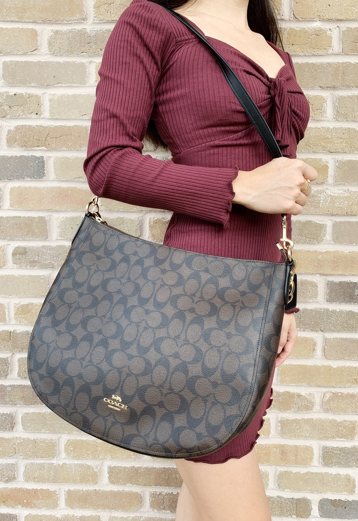 elle hobo coach bag