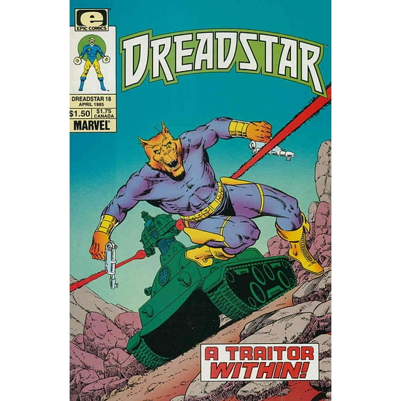 Dreadstar #18 VF ; Epic Comic Book