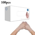 thumbnail image 3 of Coofit 100PCS Gants Jetables Gants de Nettoyage de Manipulation des Aliments Transparents Multi-Usages, 3 of 7