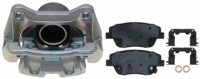 ACDelco 18R12253 Reman Non-Coated Loaded Disc Brake Caliper w/Ceramic Pads