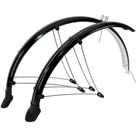 Ventura Flexi Fender Set with Dynamo Connection for 700C and up