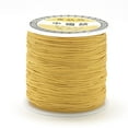 thumbnail image 2 of 1roll Nylon Thread Chinese Knotting Cord Goldenrod 0.4mm about 174.98 Yards(160m)/Roll, 2 of 3