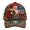 C, variant on Christmas Baseball Cap, Santa Reindeer 3D Printed Trucker Hat, Adjustable Holiday Party Hat for Women & Men
