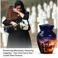 thumbnail image 3 of Sunset Truck Keepsake Set Of 4 Mini Urns For Ashes Adult Male, Small Cremation Urns For Human Ash, Trucker Urn For Ashes, Decorative Memorial Urn (Size, 3 Inch, 4 Pcs), 3 of 5