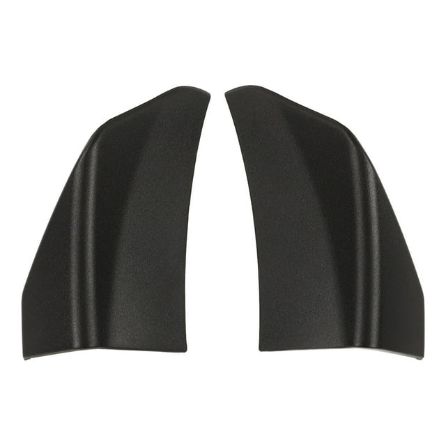 Difusor de labio cortadora de parachoques delantero de coche, reemplazo de bordes redondeados negros para Ford Mustang 2015-2017, 2 uds. Jadeshay A