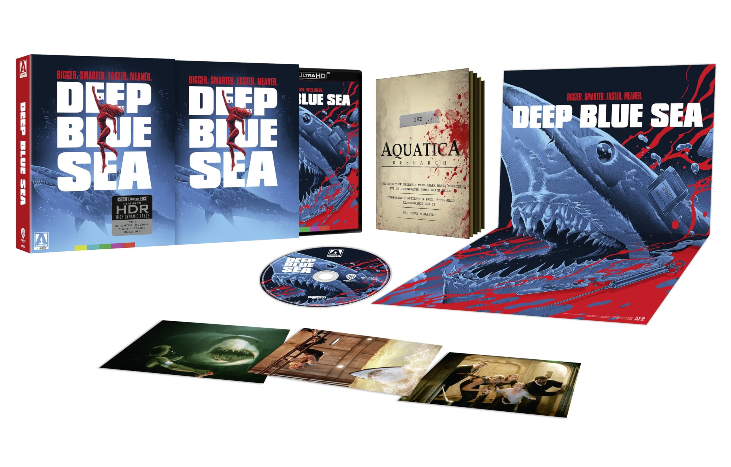 Arrow Video - Deep Blue Sea [ULTRA HD] - Walmart.com