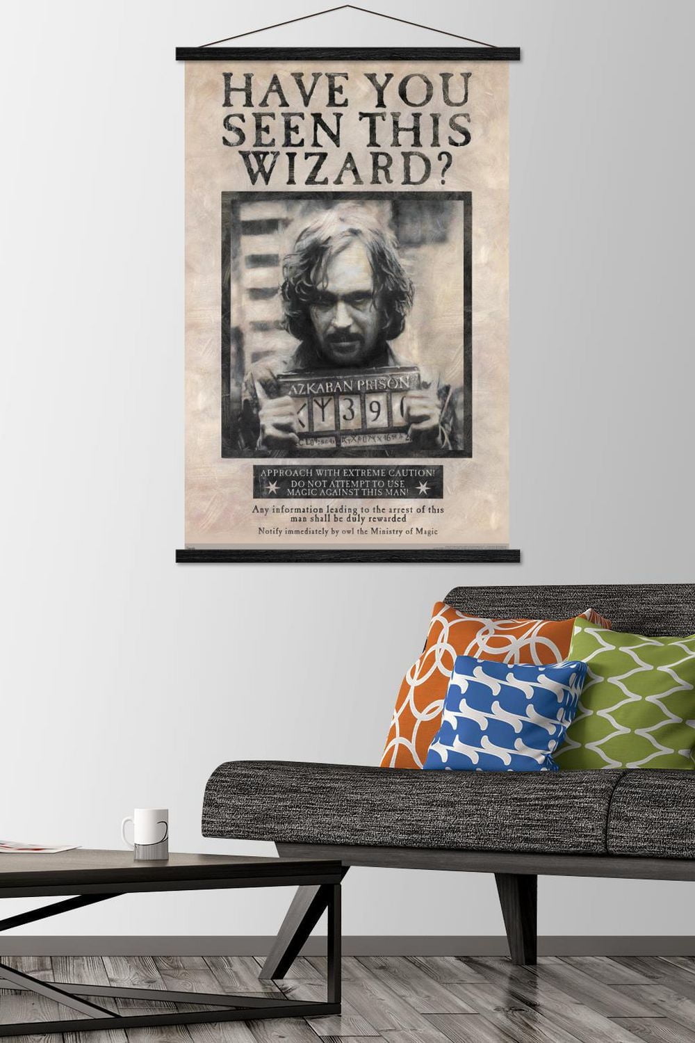 The Wizarding World: Harry Potter - Sirius Black Wanted Poster Wall Poster
