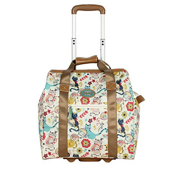 Lily Bloom Design Pattern Carry on Bag Wheeled Cabin Tote (Furry Friends) - Walmart.com Lily Bloom Design Pattern Carry on Bag Wheeled Cabin Tote (Furry Friends) - Walmart.com