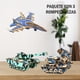 thumbnail image 5 of Paquetes De 3 Rompecabezas De Madera 3D Vimi Diseño De Tanques Y Jet A13-A15-A20, 5 of 12