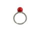 thumbnail image 1 of de de boda ajustable con perla de concha de agua dulce con patrón de flores elegante rojo, 1 of 7