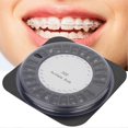 thumbnail image 3 of Dental Orthodontic Ceramic Brackets Dentist Orthodontics Supplies Roth.022Roth 345 with Hook, 3 of 5