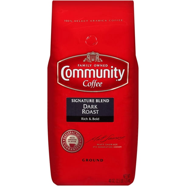 Community Coffee Ground Dark Roast (40 oz.)