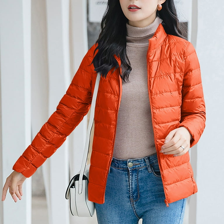 jtjvou Puffer Jacket Women Casual Warm Lightweight Down Jackets