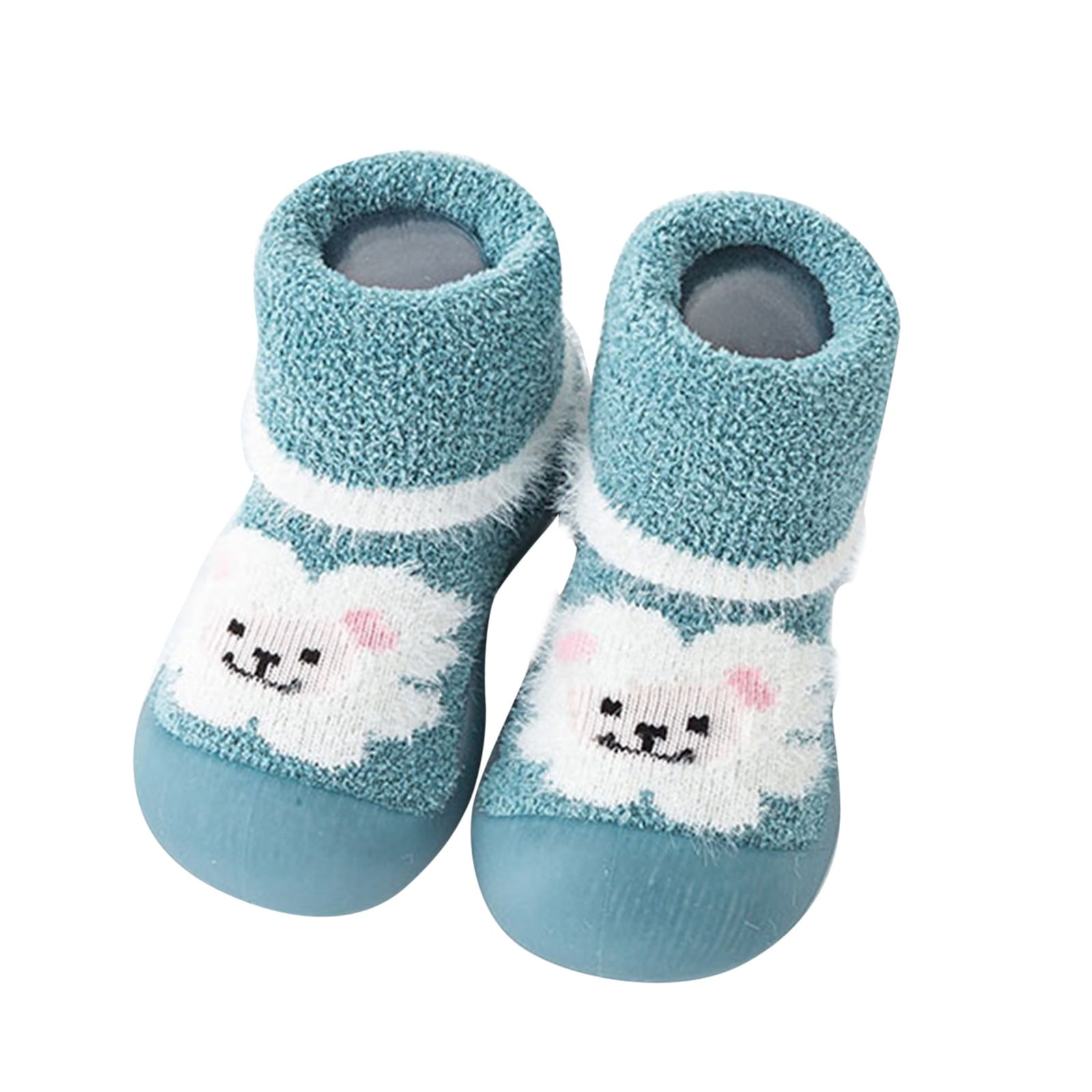 Boys Girls Animal Cartoon Socks Shoes Toddler WarmThe Floor Socks Non ...