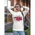 thumbnail image 2 of 4Th Of July Fireworks Usa Sweatshirt Women -Image by Shutterstock, Female 4X-Large, 2 of 4