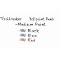 thumbnail image 2 of 100 Pack of Bulk Wholesale Ballpoint Pens Containing 10 Pens Per Pack for 1,000 Pens Total in Black, Blue and Red Ink Color Assortment, 2 of 7