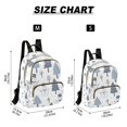 thumbnail image 2 of FORMRS Mini Backpack Purse for Women Travel Daypack Casual Shoulder Bag, Cute Snowmen, 2 of 7