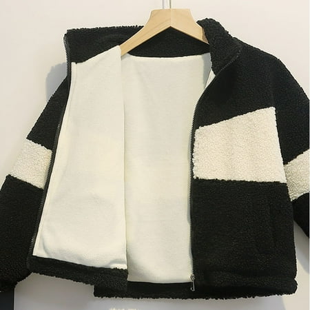 

TOWED22 Toddler Jackets For Girls Baby Sweater Long Sleeve Cardigan for Toddler Boys Knitted Jacket & Coat Autumn Winter Grey Knitwear Clothes Black