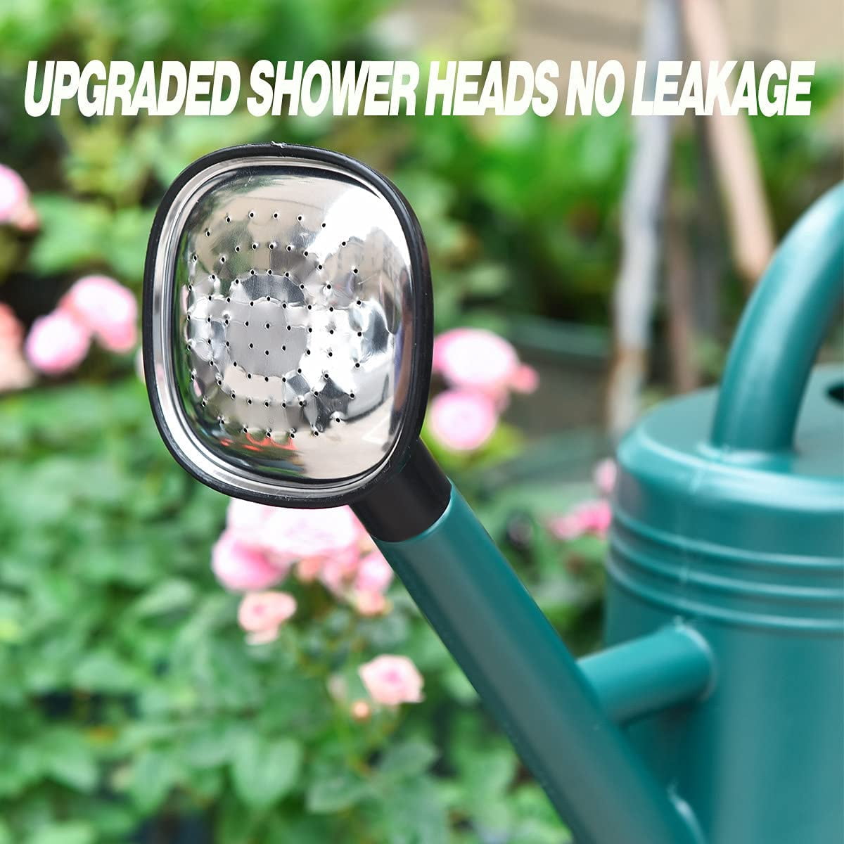 Watering Can 1 Gallon for Indoor Plants, Garden, Outdoor Plant House Flower, Large Long Spout with Sprinkler Head (Blue)