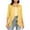 Yellow, variant on Herrnalise Women's Summer Sweater Women's 3/4 Sleeve Fashion Casual Comfortable Color Cardigan Blouse Cardigan Sweaters for Women Lightweight 2XL