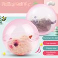 thumbnail image 1 of Lubelski Rolling Ball Toy Cute Cartoon Rabbit Hamster Squirrel Built-in Translucent Ball Exercise Training Interactive Toy Kids Electric Ball Cat Teaser Toy Pet Supplies, 1 of 8