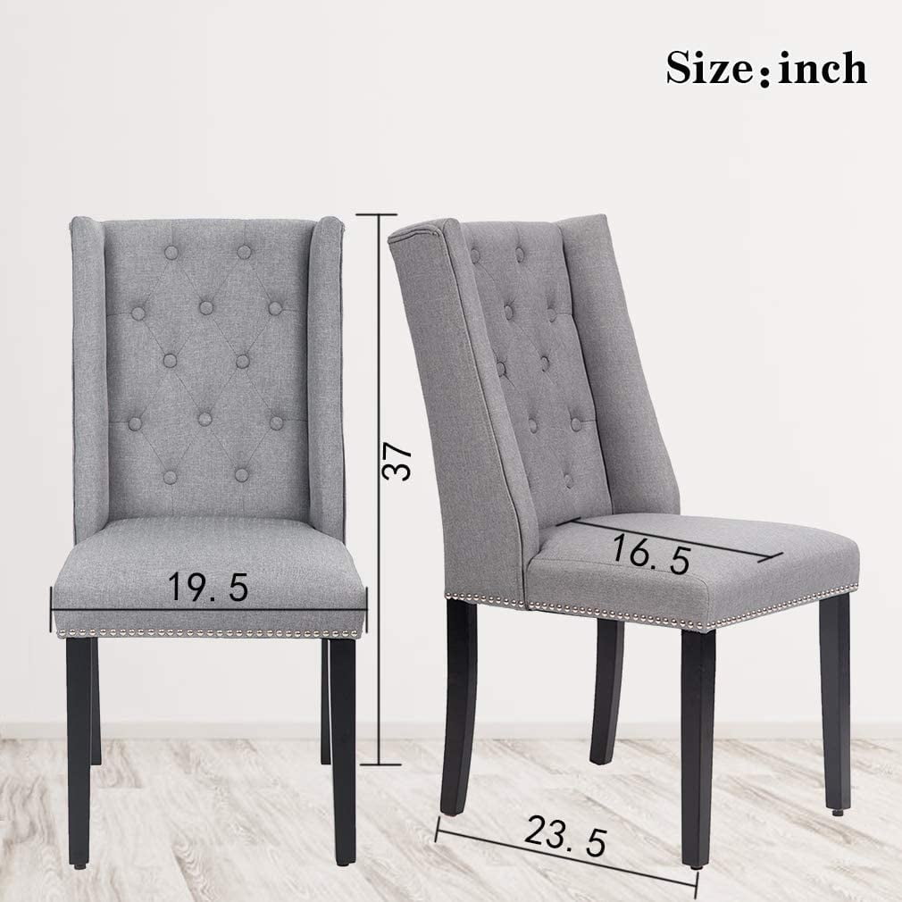 FDW Dining Chairs for Living Room Side Chair for Restaurant Home Kitchen Living Room (Set of 4 )