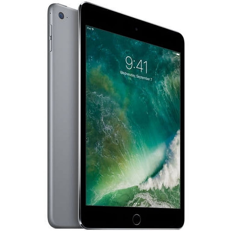 Restored Apple iPad Mini 4 128GB Space Gray Wi-Fi Tablet Computer
