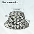 thumbnail image 3 of Kdxio Reflective Bucket Hat - Panda Bear Print Bucket Hat for Men,Women, 3 of 6