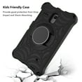 thumbnail image 2 of Allytech Case for T380 T385 T387 T377 T330, EVA Rubber Silicone Kids Friendly Shockproof Heavy Duty Protection Hand Strap Case Cover for Samsung Galaxy Tab A 8.0 T380 T385 T387, Black, 2 of 6