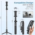 thumbnail image 2 of Selfie Stick Tripod With Remote Control, 360 Rotation 3 In 1 Wireless Selfie, 2 of 5