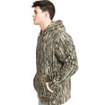 thumbnail image 2 of Realtree Men’s Poly Cotton Hoodie Sweatshirt, Original Camo, Soft Midweight Pullover with Adjustable Hood, Front Pouch Pocket | Size 3X, 2 of 10