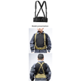 thumbnail image 3 of Equipo para Deportes Al Aire Libre Chaleco de Combate Accesorio Revista Bolsa Portador Táctico Camuflaje Pecho Rig Negro, 3 of 5