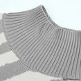 thumbnail image 2 of Hauts pour Femmes Manches Longues Col Rond Chandail Récréatif Tricoté Chandail Manches Longues, 2 of 7