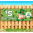 thumbnail image 1 of $5 Pint O'Beer "I Love Beer" 13 oz Vinyl Banner With Metal Grommets, 1 of 4