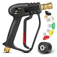 thumbnail image 1 of 4000 PSI Pressure Washer Gun with 5 Interchangeable Spray Nozzles, Jet Wash Gun with 1/4" Quick Connector, 1 of 5