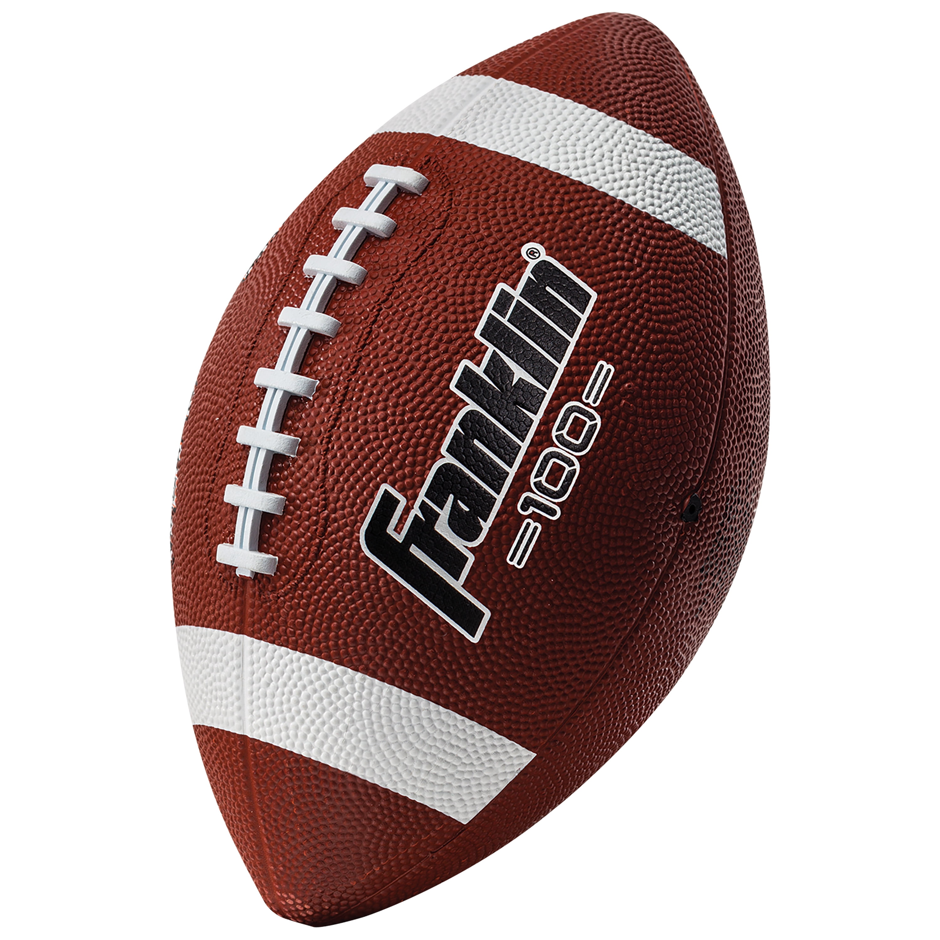 Franklin Sports Durable Junior Footballs, Rubber, 10 in