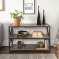 thumbnail image 1 of Walker Edison 40" Industrial Wood Bookcase - Available in 6 Colours, 1 of 2