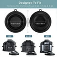 thumbnail image 7 of Travelwant Lid Stand Silicone Lid Holder Accessories and, 2 in 1 Kitchen Accessory Compatible with Ninja Foodi Pressure Cooker and Air Fryer 5 Qt, 6.5 Qt and 8 Quart, 7 of 7