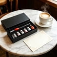 thumbnail image 6 of Glass Dip Pen Set,Crystal Glass Calligraphy Pen with Ink Bottles Pen Holder and Cleaning Cup Writing Gift Set for Drawing Signature Art Journaling, 6 of 7