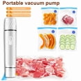 thumbnail image 3 of Handheld Vacuum Sealer for Food, 30 Reusable Bags & Battery Level Indicator for Kitchen,Gifts for Mom, Wife, Chef & Home, 3 of 10