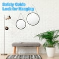 thumbnail image 5 of Uxcell Safety Cable Lock Stainless Steel Cable with Loops Security Wire Lock for Hanging Luggage 7.87'' x 0.06'', 5 of 6