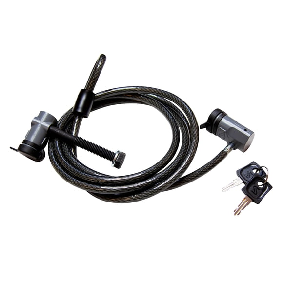 Accesorio para portabicicletas Saris, cable de bloqueo para bicicletas, enganche