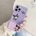 thumbnail image 1 of Phone Case for For Apple iphone 14 Pro Max 14 Plus Girls Anti-drop Cartoon Cinnamoroll Kuromi Hello Kitty Silicone Siling Cover ZR, 1 of 7