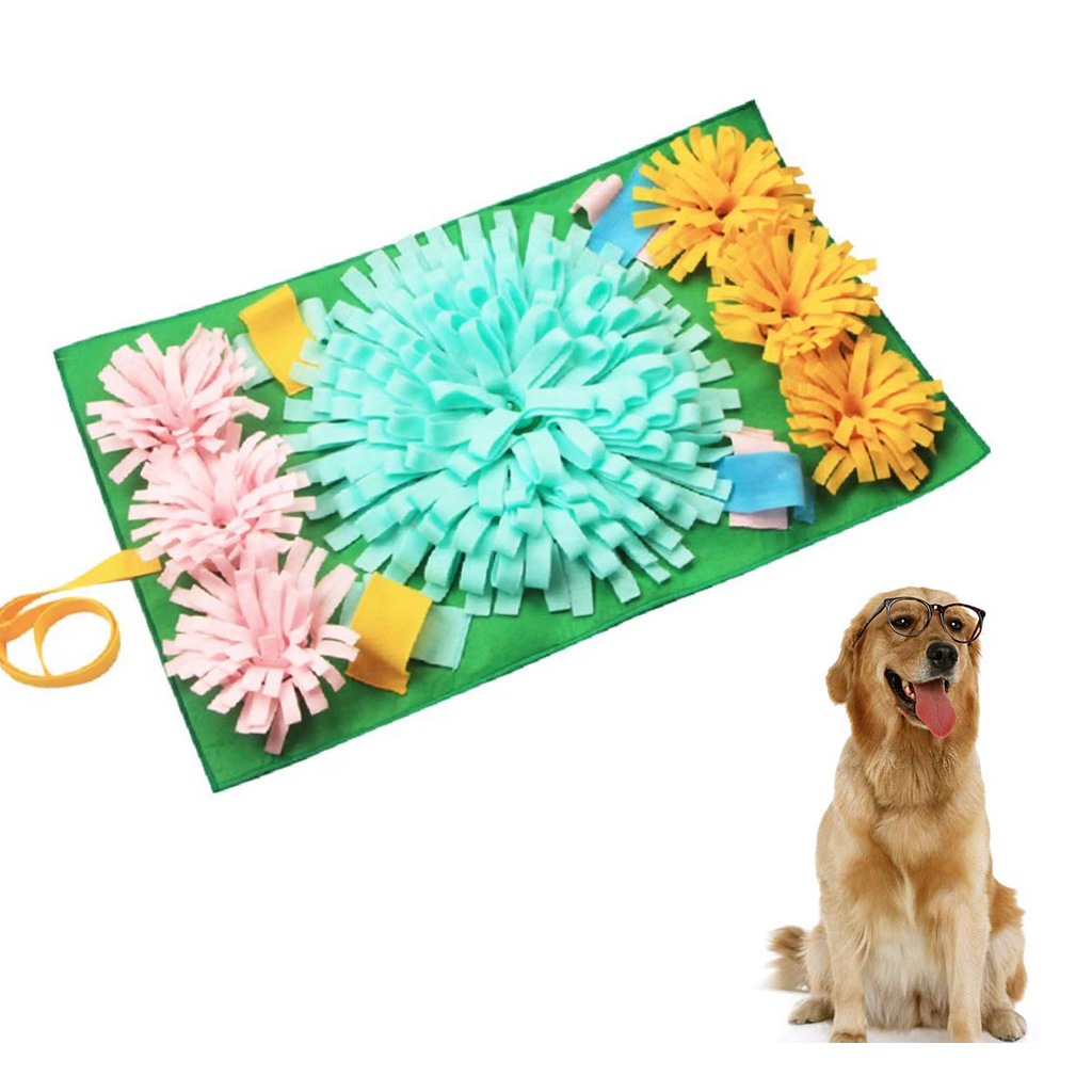 vocheer Snuffle Mat for Dog, Small Large Dogs, 18" x 30" Dog Nosework
