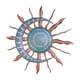 thumbnail image 2 of Escultura de pared de metal con decoración de luna y sol, estatua creativa, arte de pared, decoración para Azul, 2 of 9