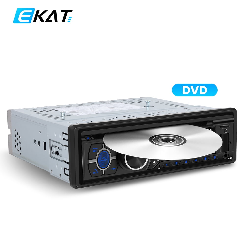 1DIN In-Dash Car Radios Stereo Digital Bluetooth Audio Music Stereo 12V Car DVD/CD player Radio MP3 Player USB/SD/AUX-IN FM AM Receiver