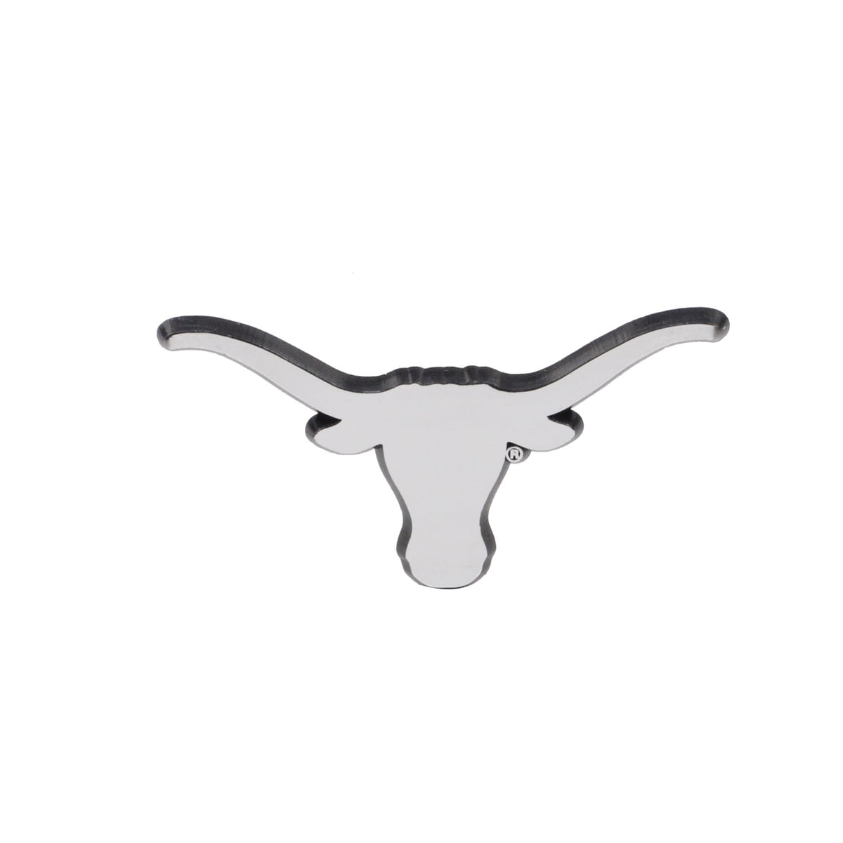 Texas Longhorns Premium Solid Metal COLOR Auto Emblem Raised Decal University of 